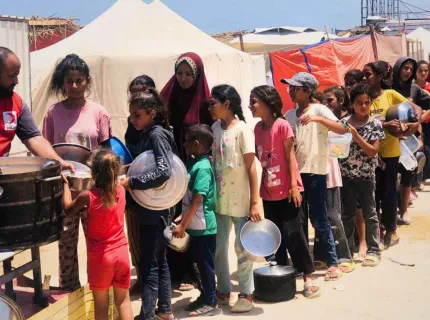 Türk Kızılay, Gazze Halkına 3 Milyon Öğünden Fazla Sıcak Yemek Dağıttı