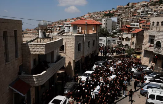 İsrail'in İlhak Ettiği Golan Tepeleri'nde Yaşayan Dürziler Yasta