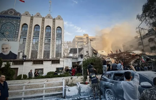 İsrail, İran Konsolosluğu’nu Bombaladı