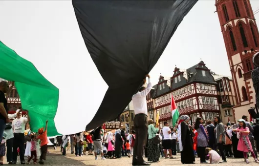 Almanya'nın Frankfurt Kentinde Filistin'e Destek Gösterisine Yasak Kararı