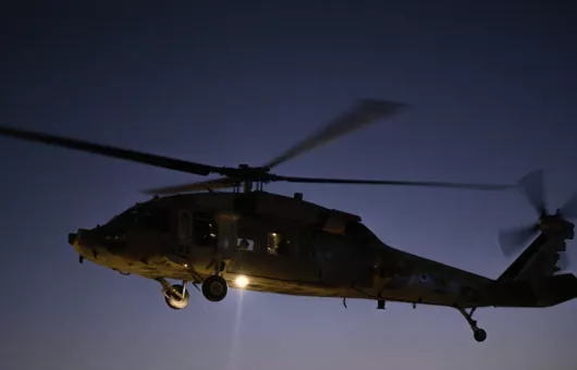 Gazze'de İsrail Helikopteri Düştü 2 Ölü, 7 Yaralı