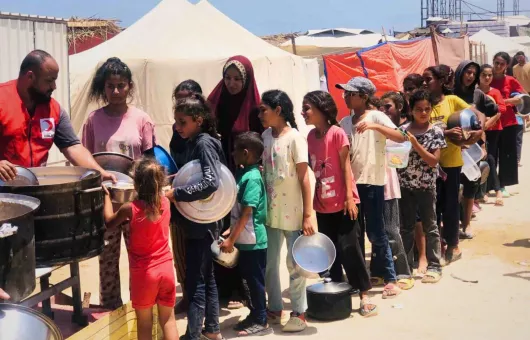 Türk Kızılay, Gazze Halkına 3 Milyon Öğünden Fazla Sıcak Yemek Dağıttı