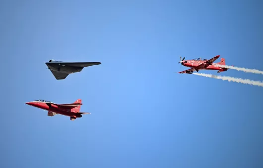 Türkiye'nin Kuyruksuz İnsansız Hava Aracı ANKA III, Halka Açık İlk Uçuşunu TEKNOFEST Adana'da Yaptı